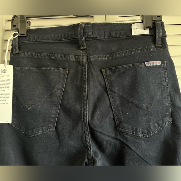 Hudson BLAIR Dark wash High Rise super skinny crop jeans size 27 NWT - Picture 3 of 10